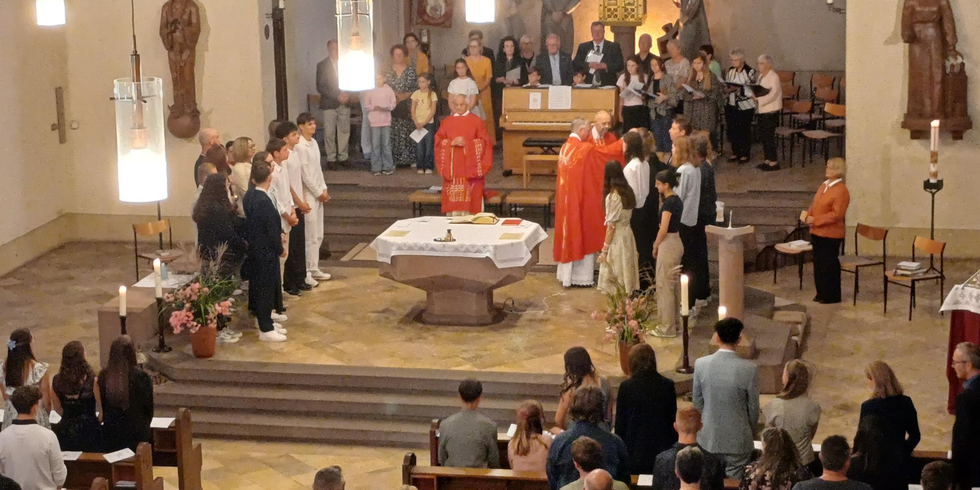 Firmung in St. Laurentius 19. Sept. 2025