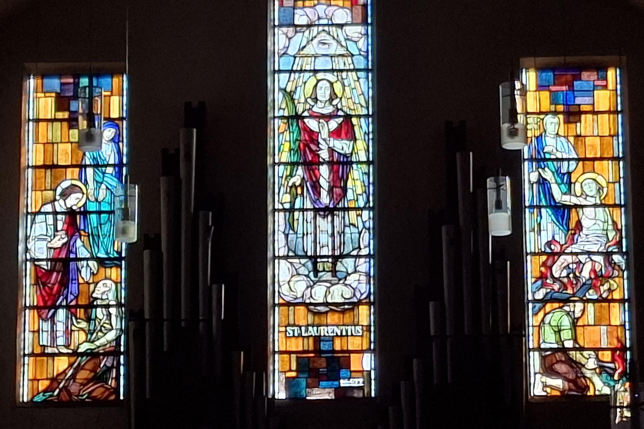 Kirchenfenster St. Laurentius Heiligenwald