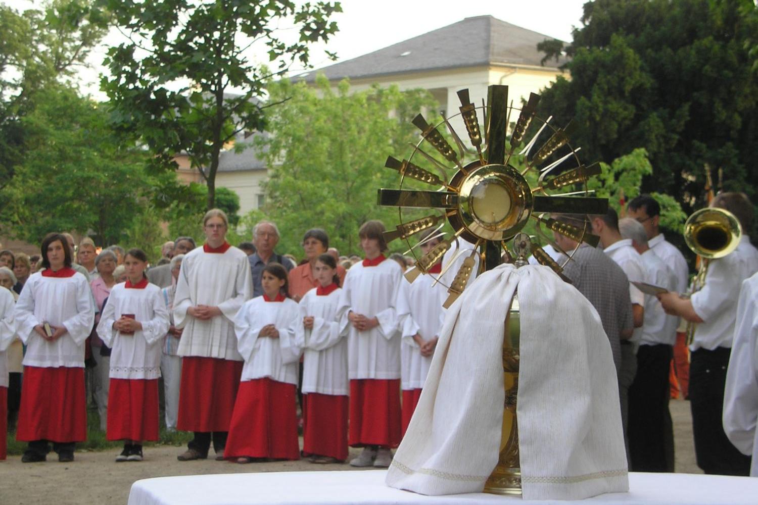 Altar Fronleichamsprozession