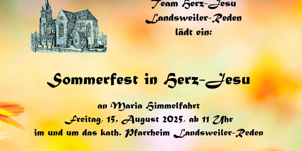 Sommerfest 2025 Landsweiler-Reden
